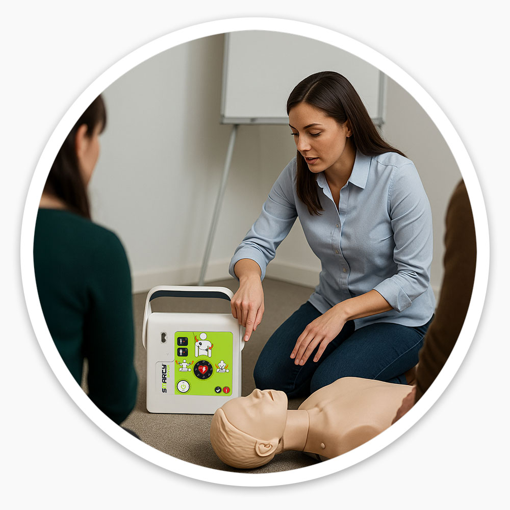 Semi-Automatic Defibrillator