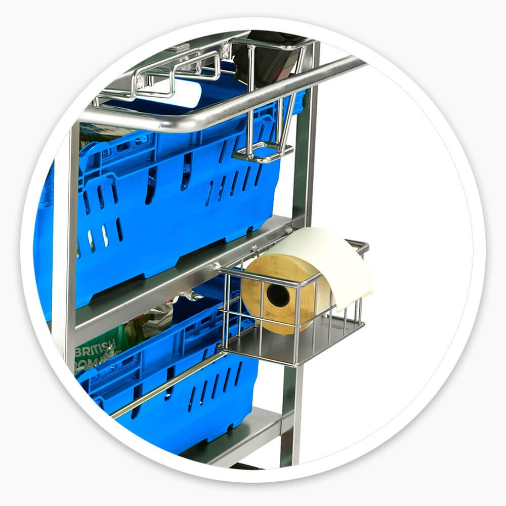 Bale Arm Crate Trolley