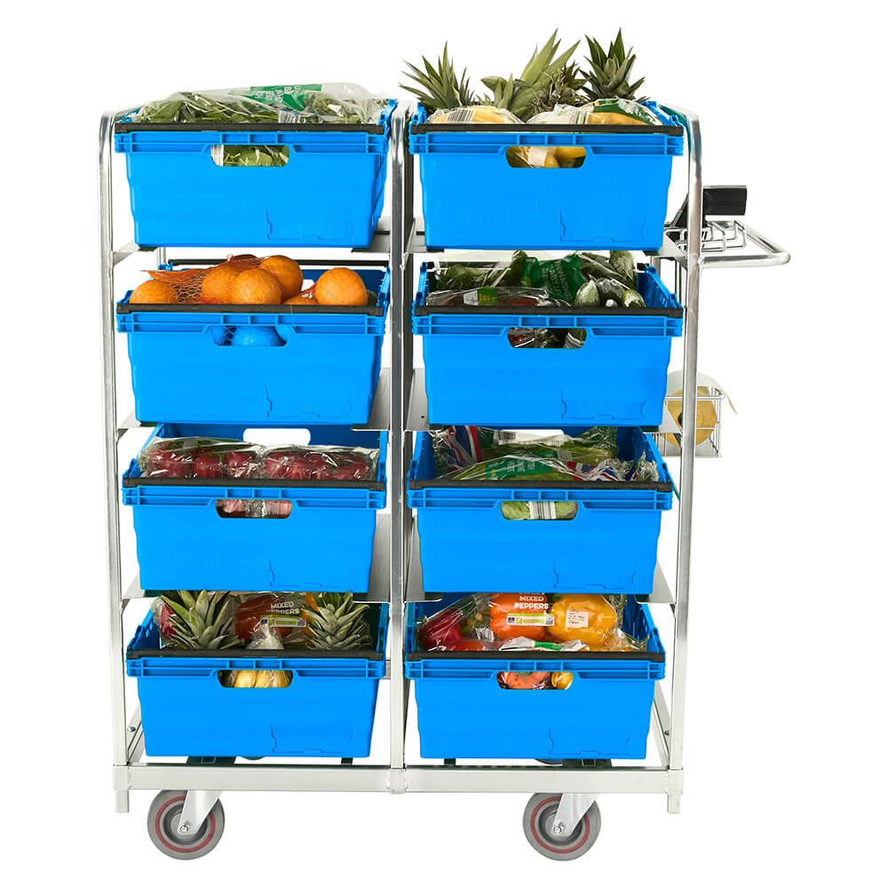 Bale Arm Crate Trolley