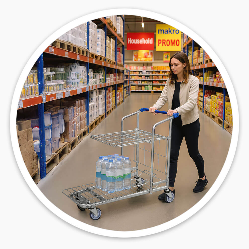 Cash and Carry Trolley