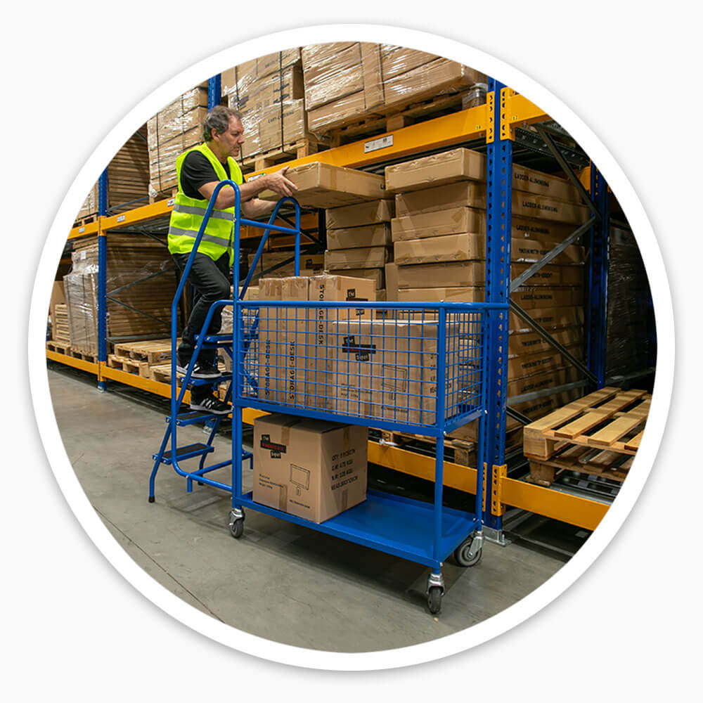 Warehouse Picking Trolley