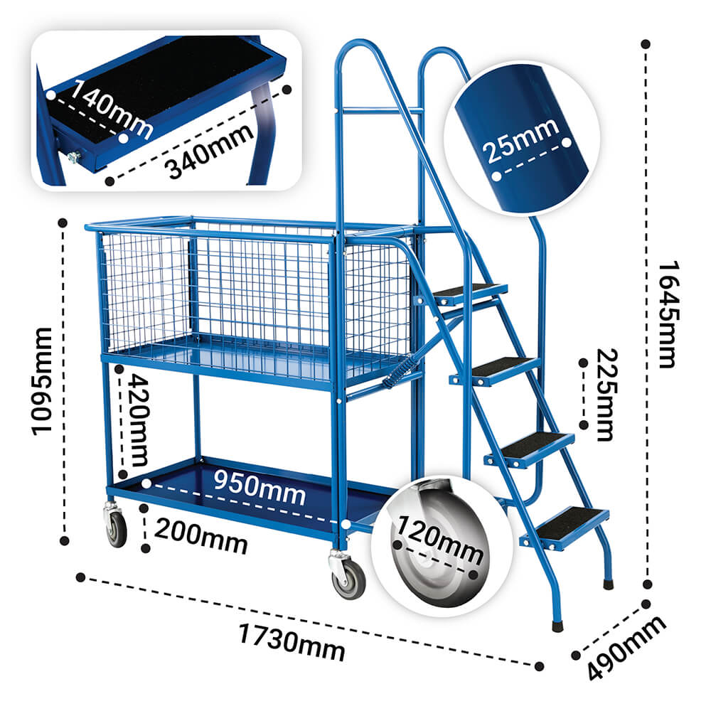 Warehouse Picking Trolley