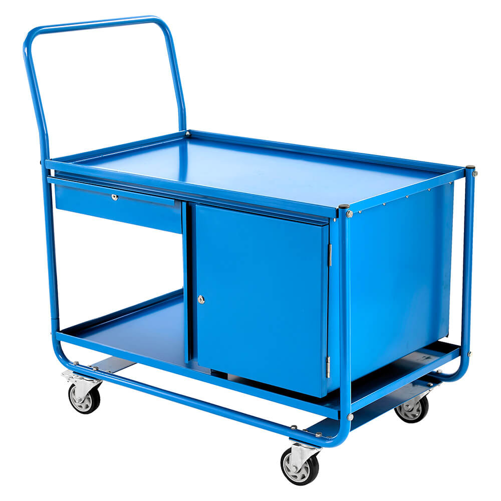2 Tier Steel Trolley