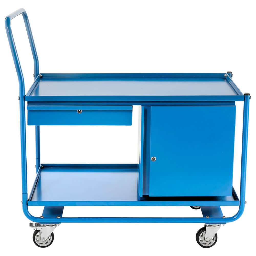2 Tier Steel Trolley
