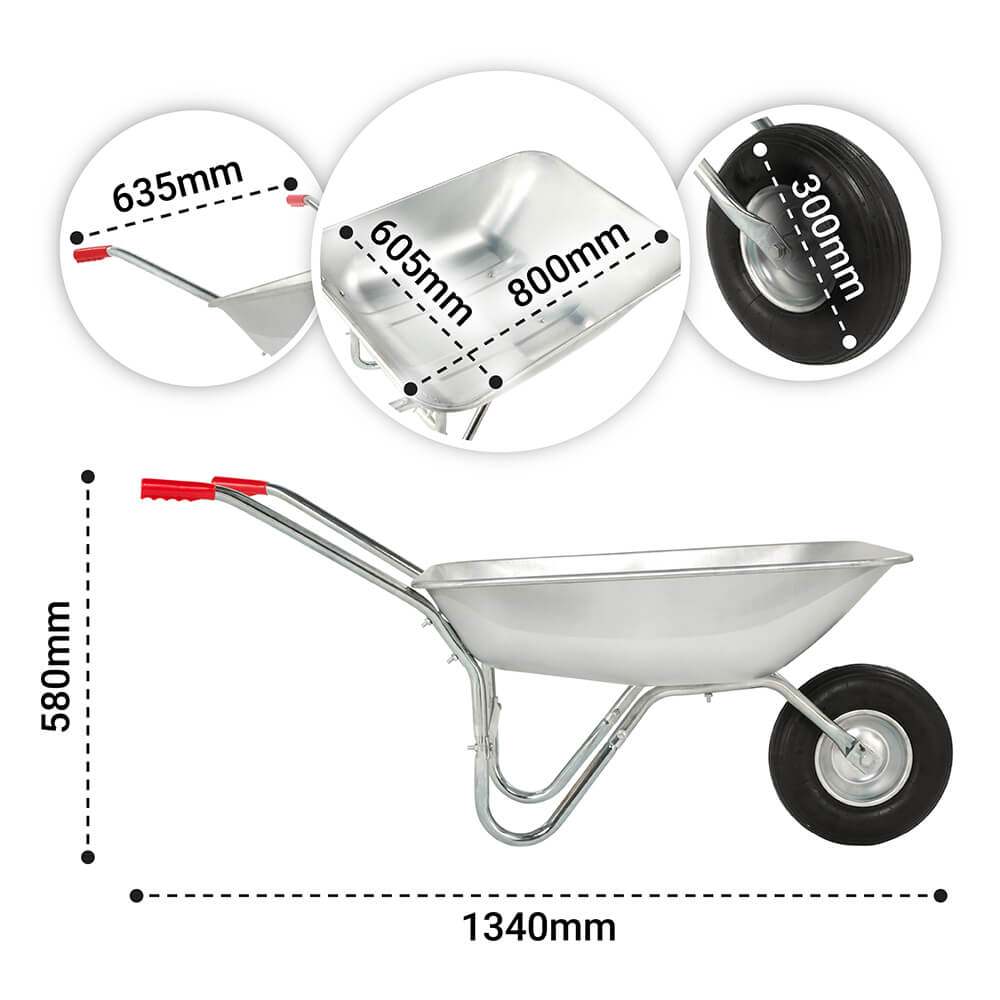 Steel Wheelbarrow