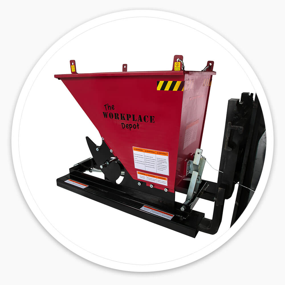 Self Tipping Forklift Skip