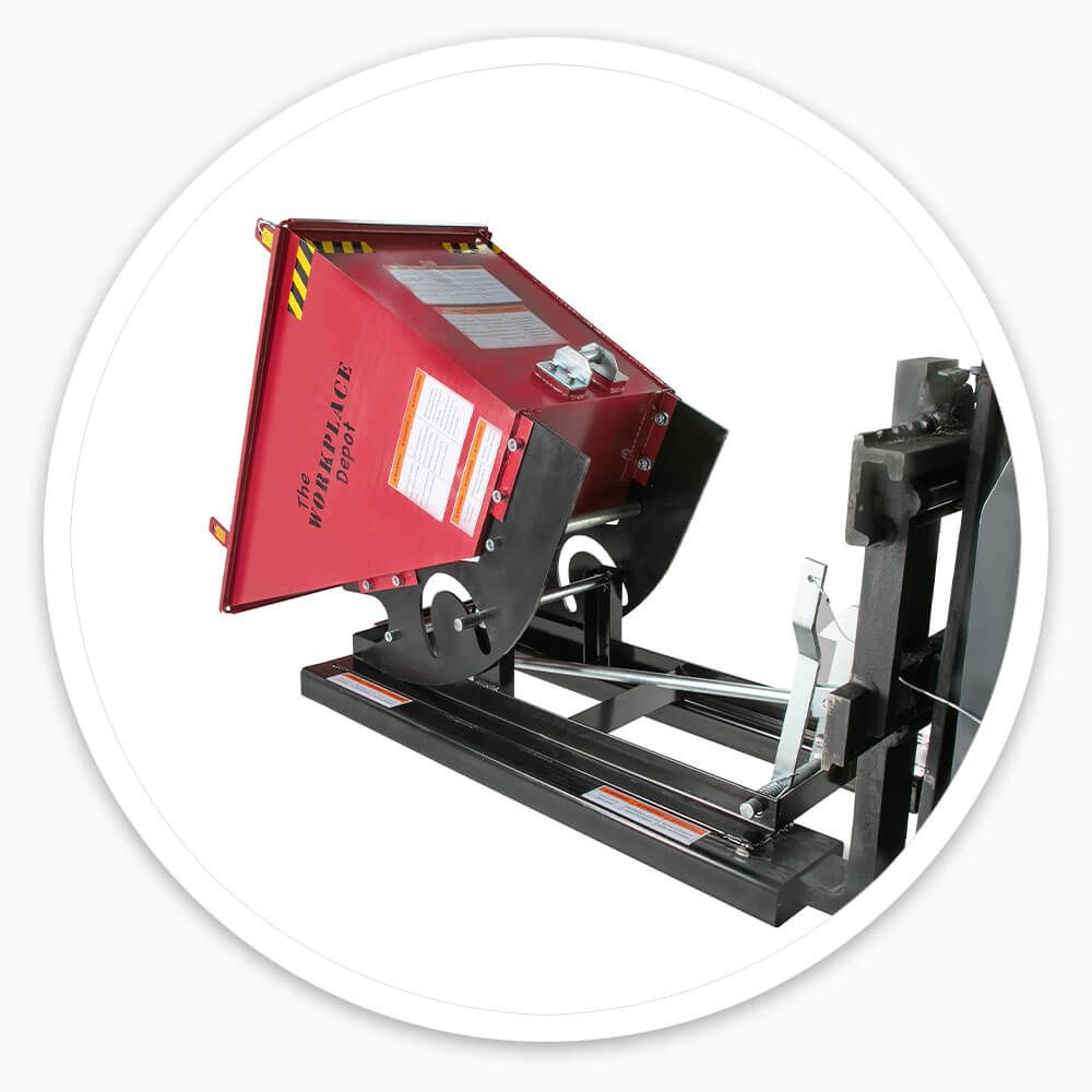Self Tipping Forklift Skip