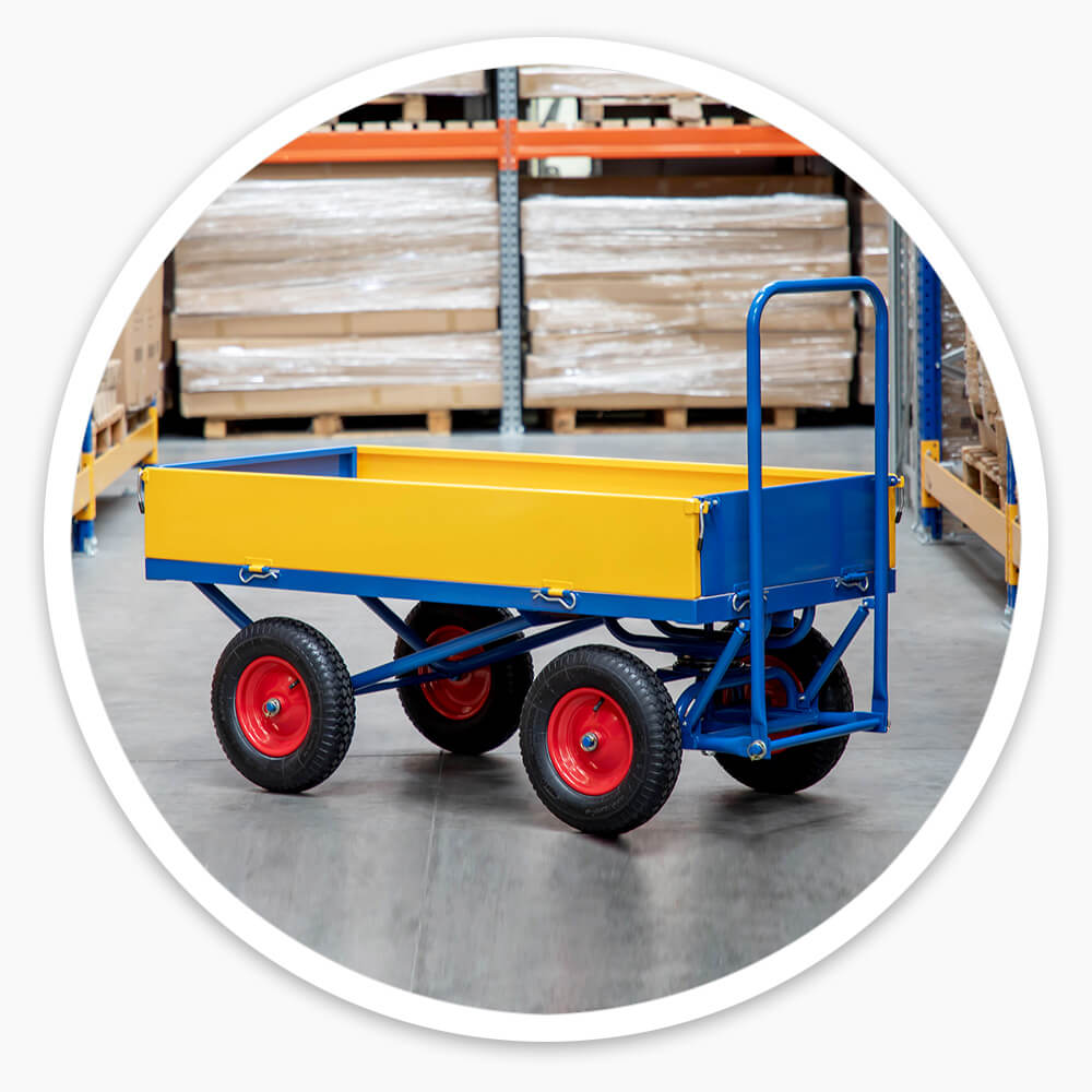 Platform Truck with Sides