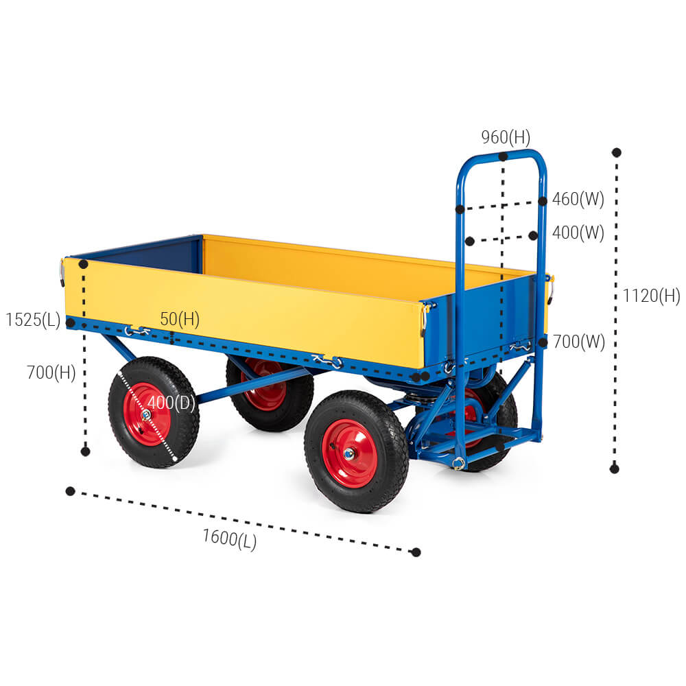 Platform Truck with Sides