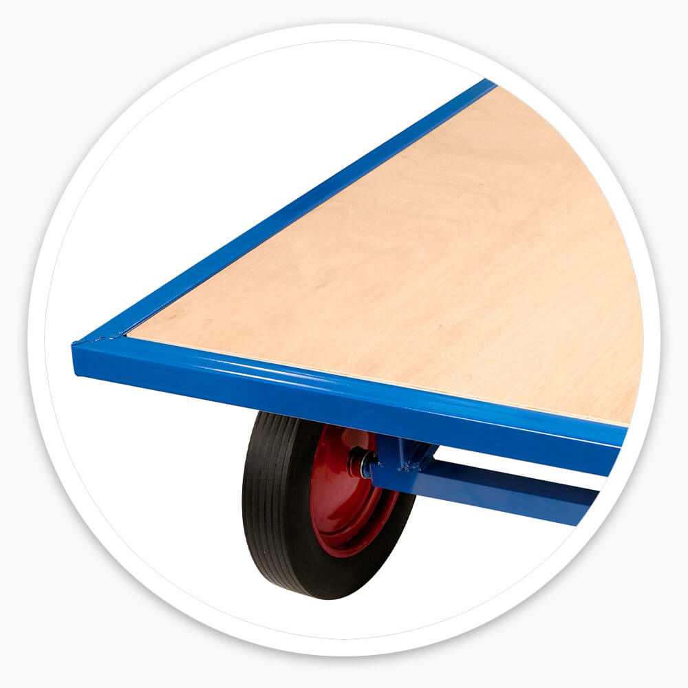 Flatbed Turntable Trolley