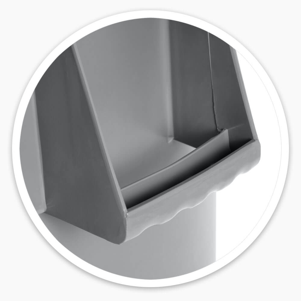Round Utility Bin with Dolly