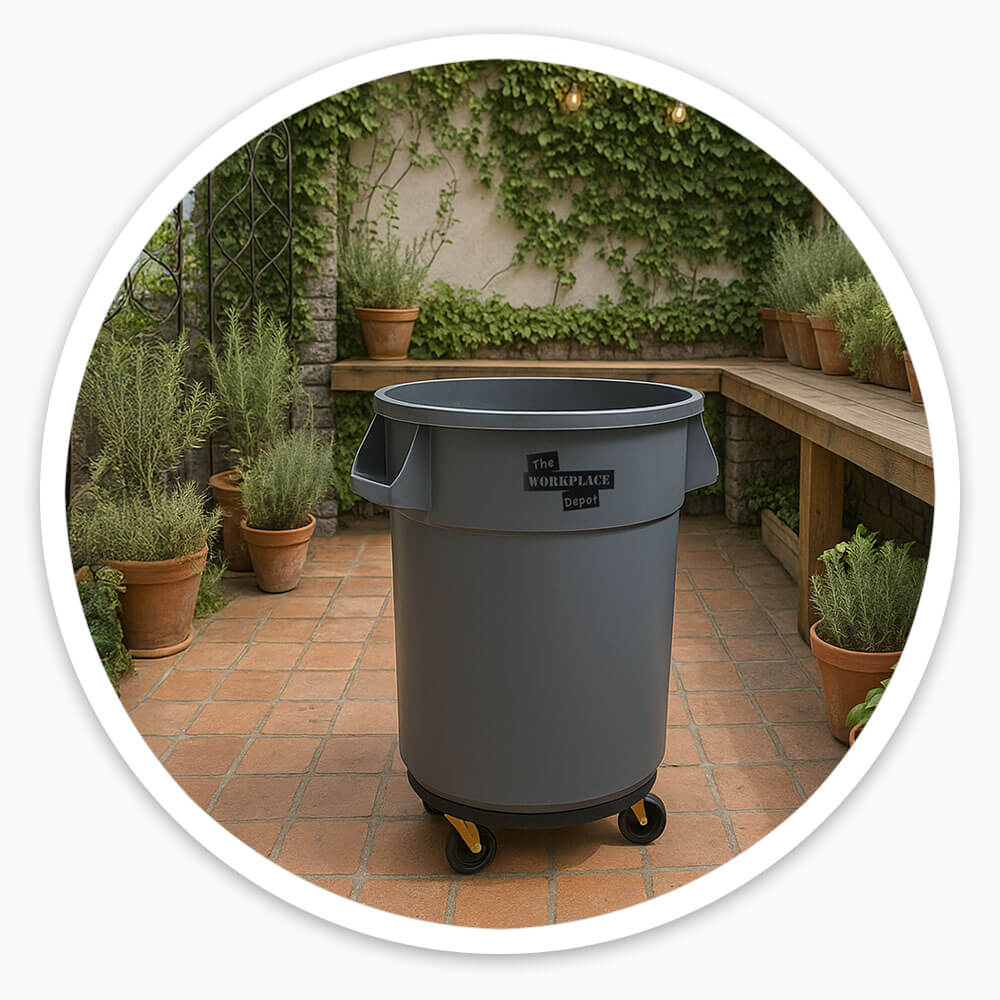 Utility Bin with Dolly
