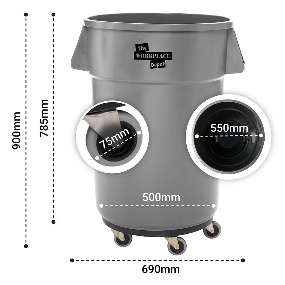 Utility Bin with Dolly