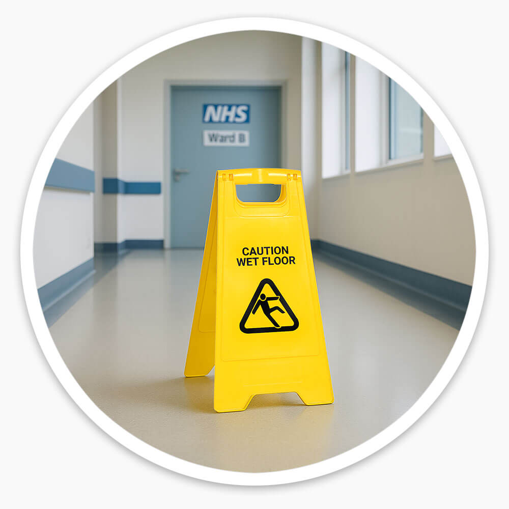 Janitorial Plastic Floor Sign