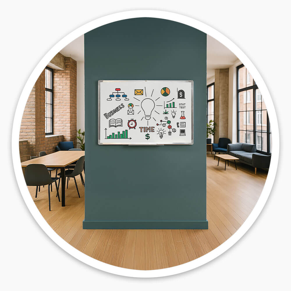 Wall Mounted Whiteboard