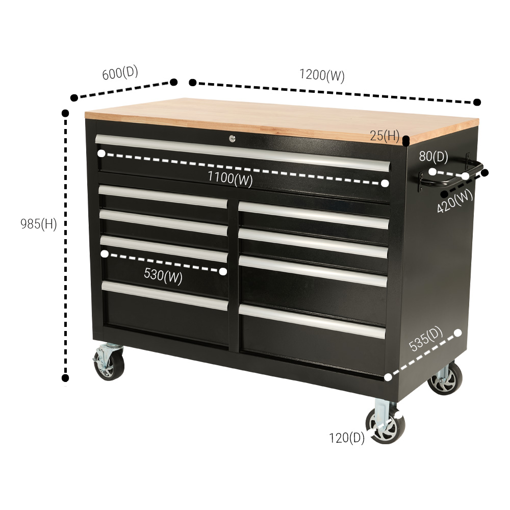 Rolling Work Table