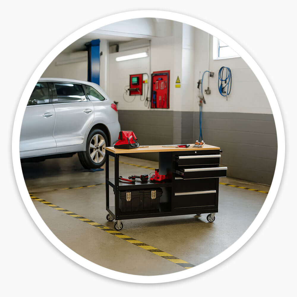 Workbench on Wheels