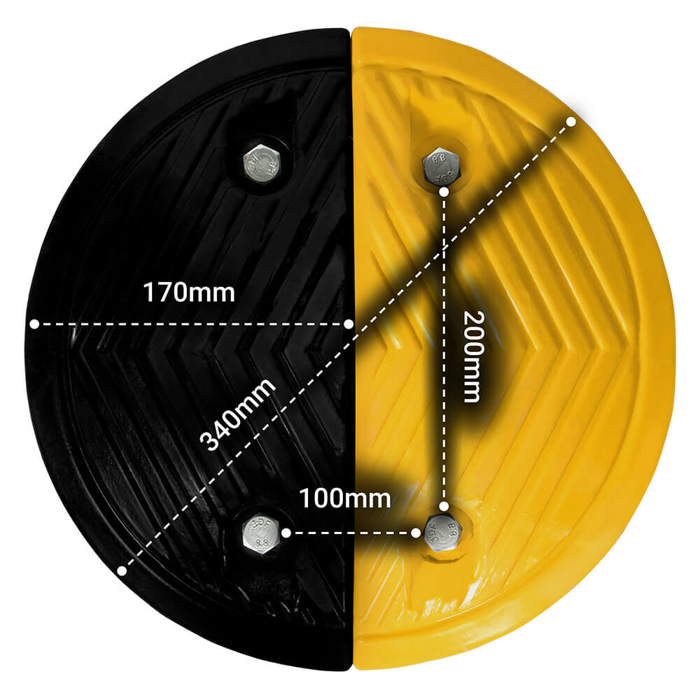 Rubber Speed Bumps