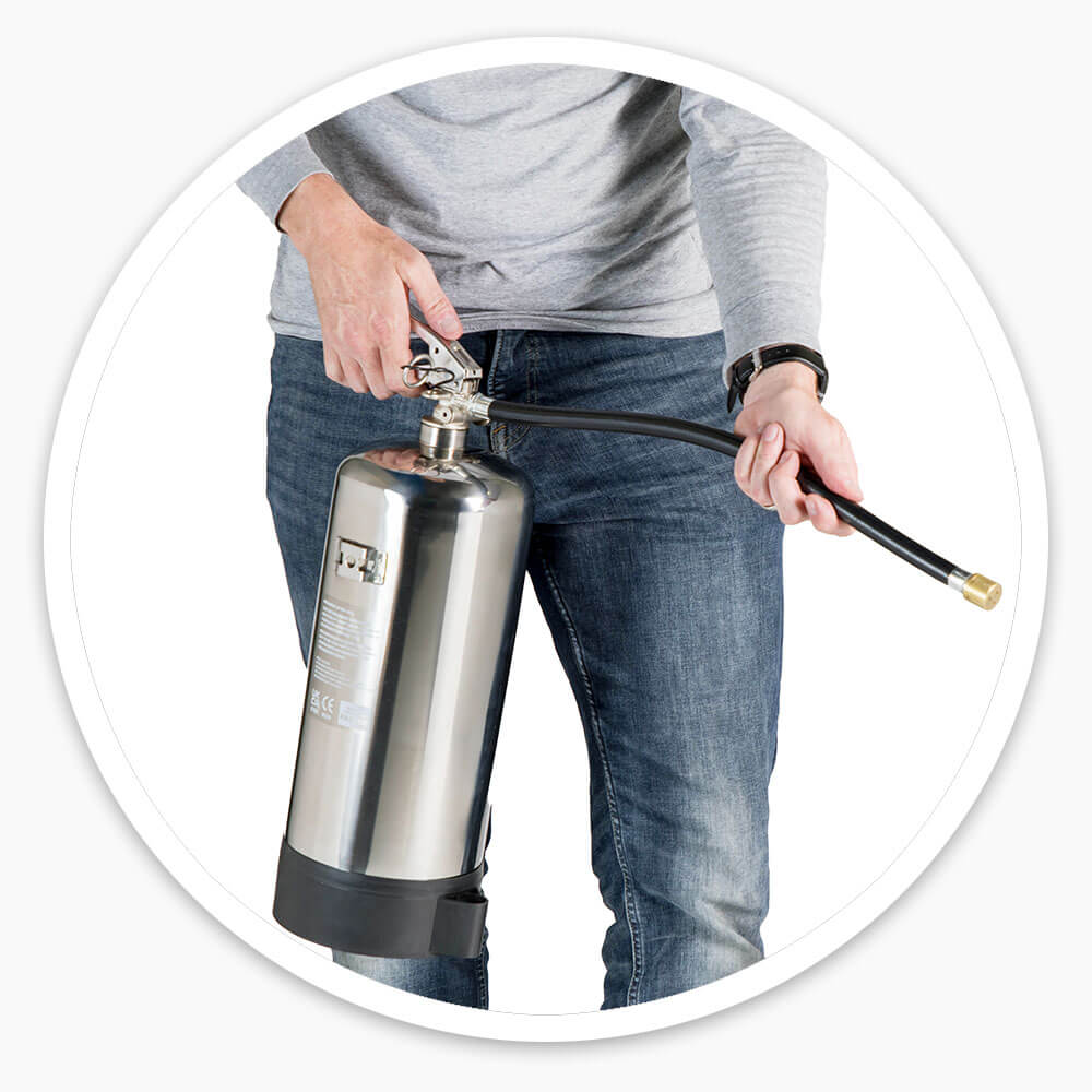 Stainless Steel Fire Extinguisher