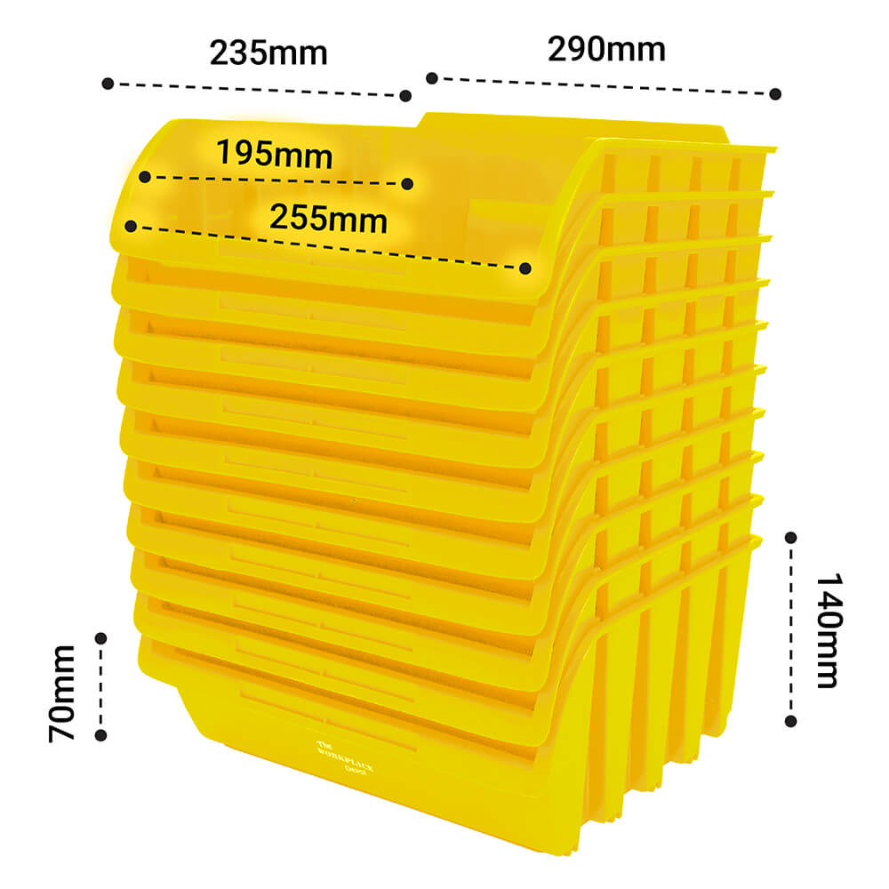 Plastic Parts Storage Bins