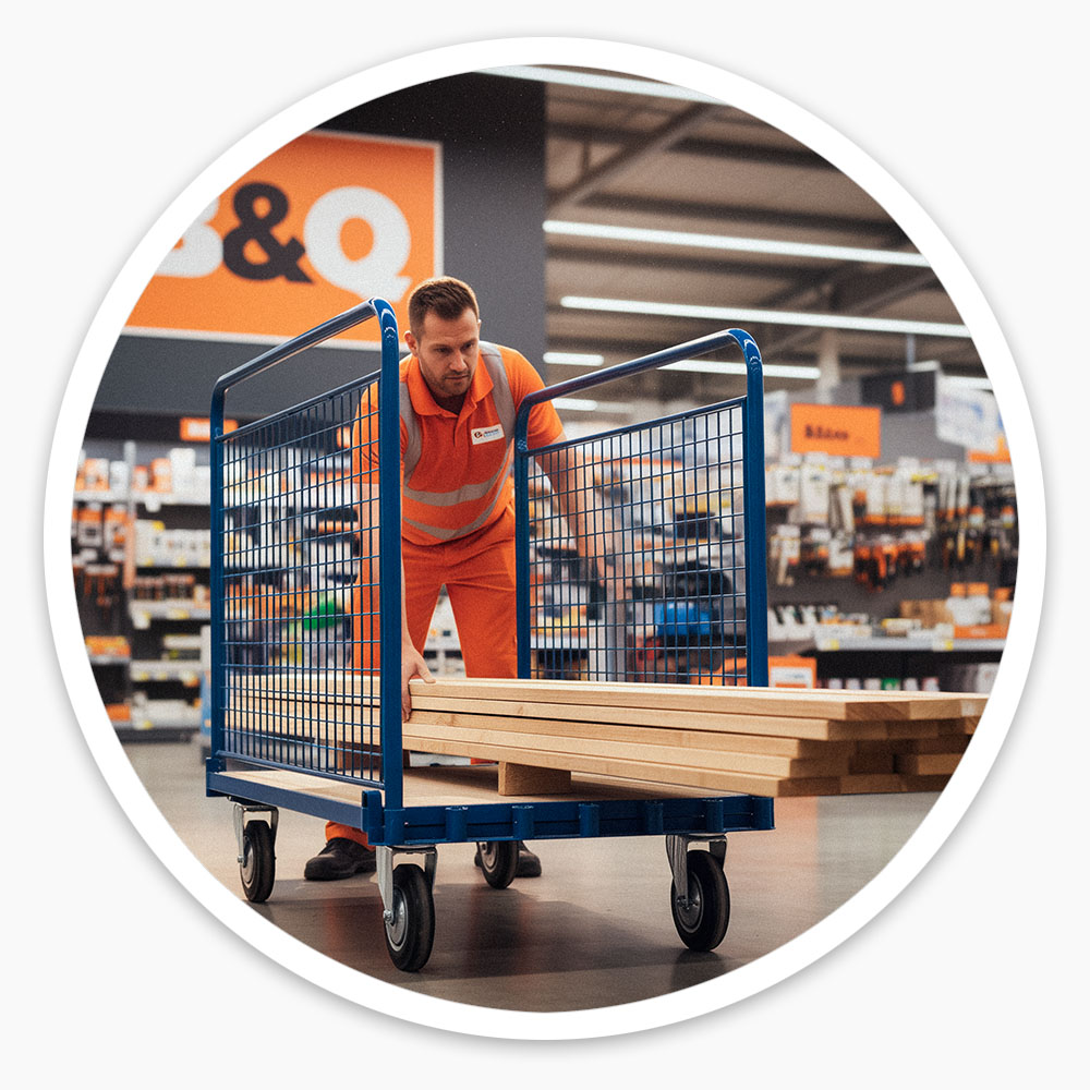 Adjustable Board Trolley