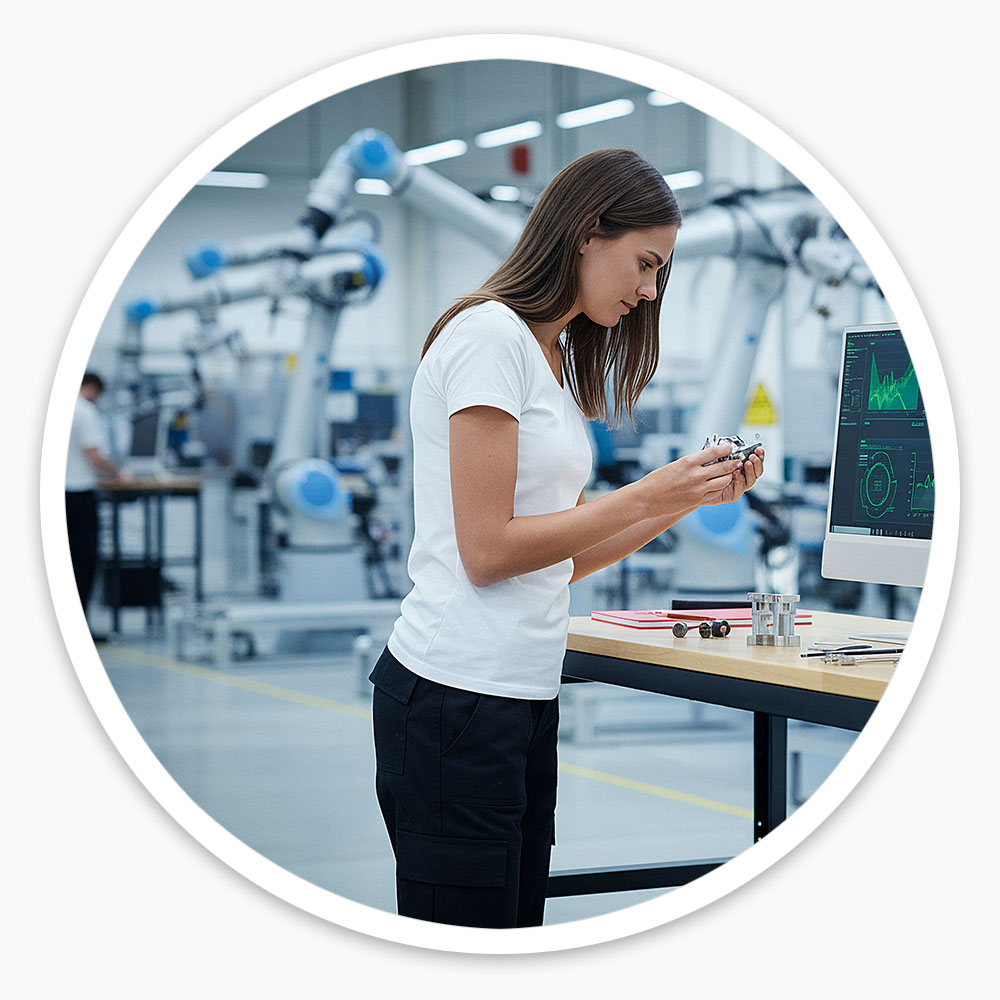 Adjustable Workbench with Plug