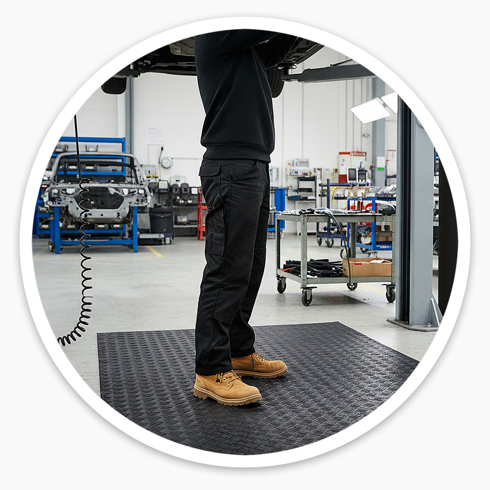 Chequered Rubber Matting Roll