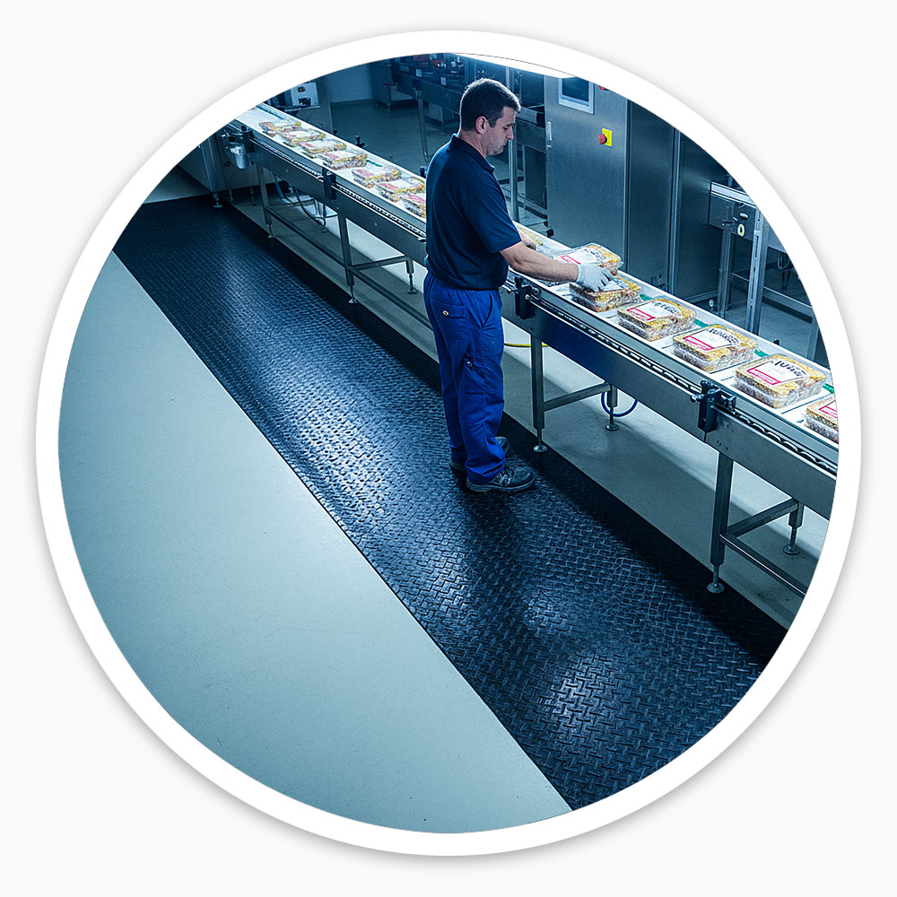 Diamond Rubber Matting Roll