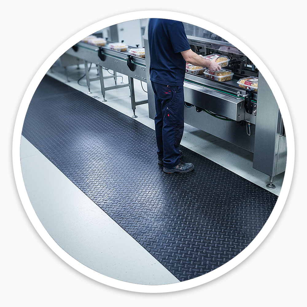 Diamond Rubber Matting Roll