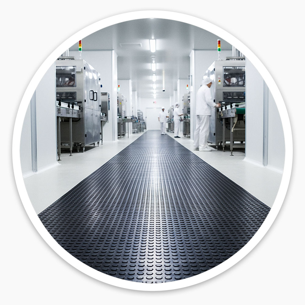 Dotted Rubber Matting Roll