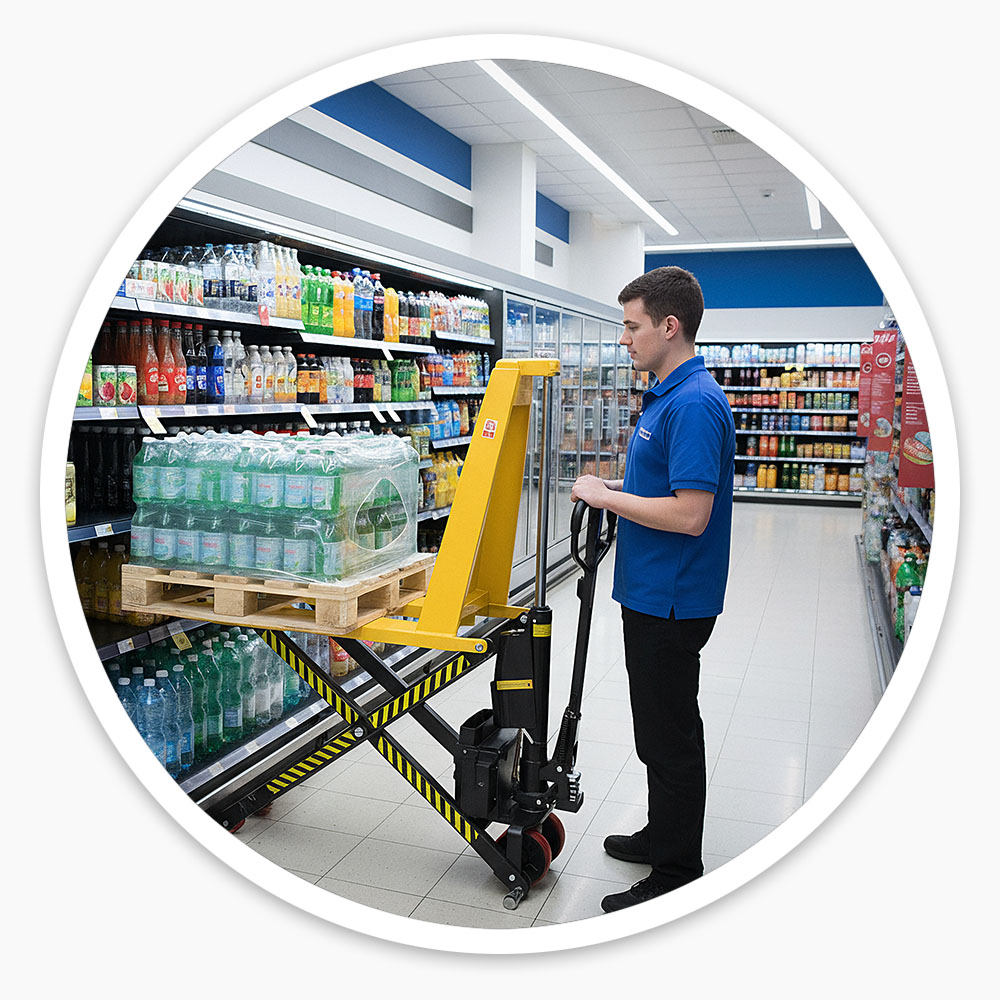 Electric High Lift Pallet Truck