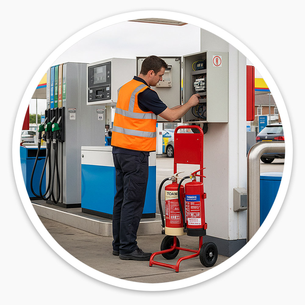 Fire Extinguisher Trolley