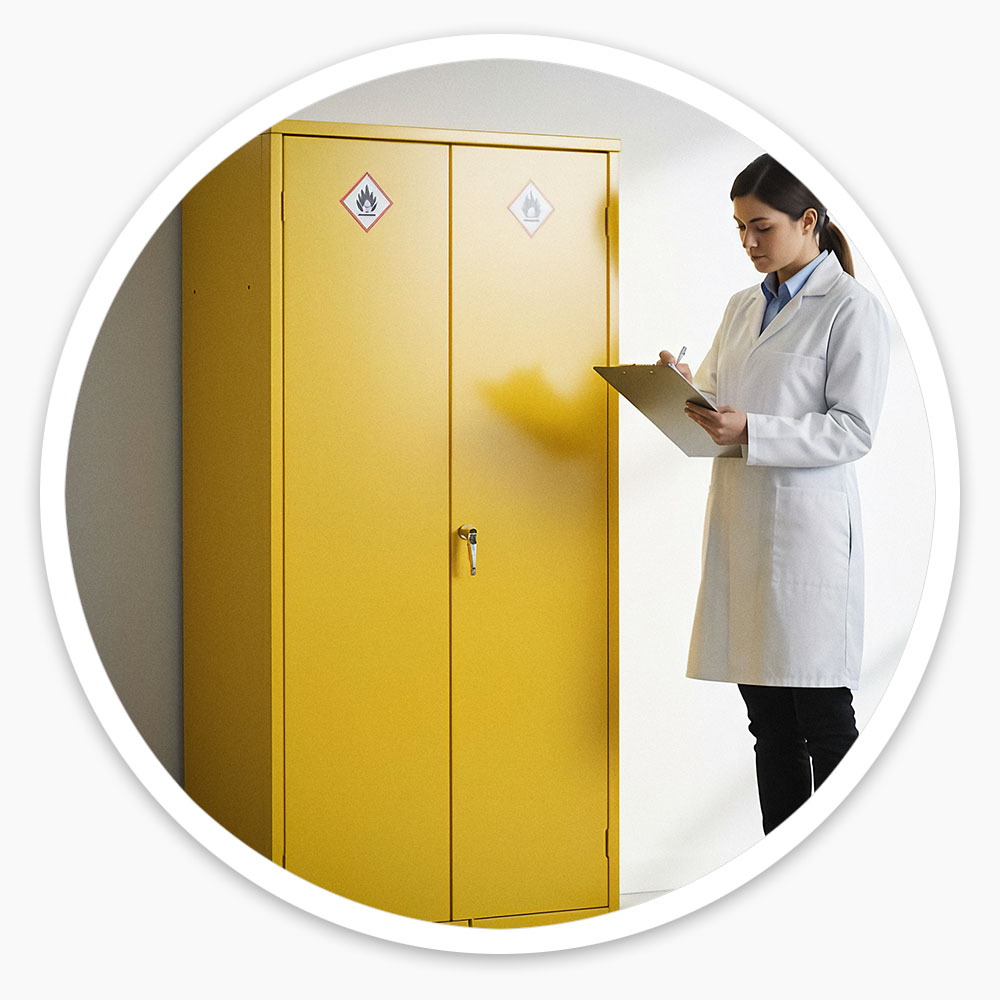 Flammable Goods Cupboard
