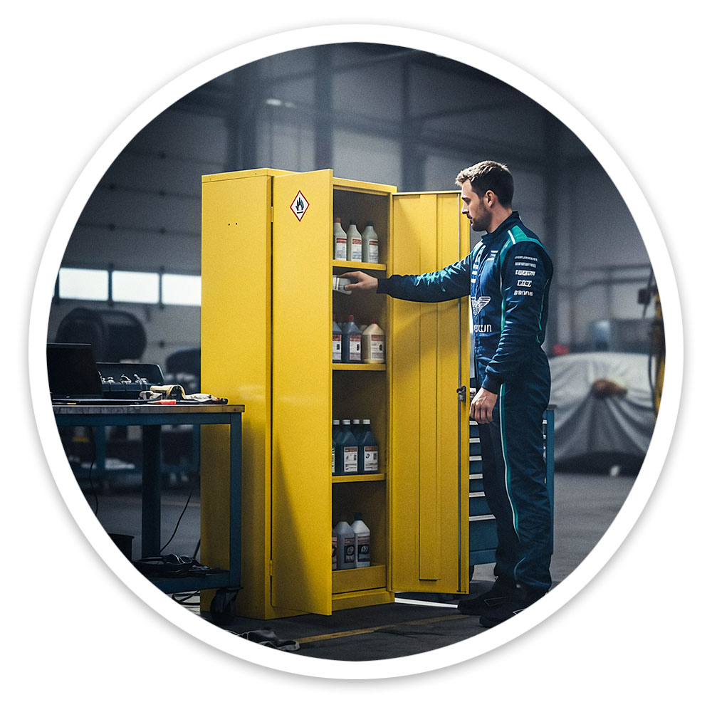 Flammable Chemical Cabinet