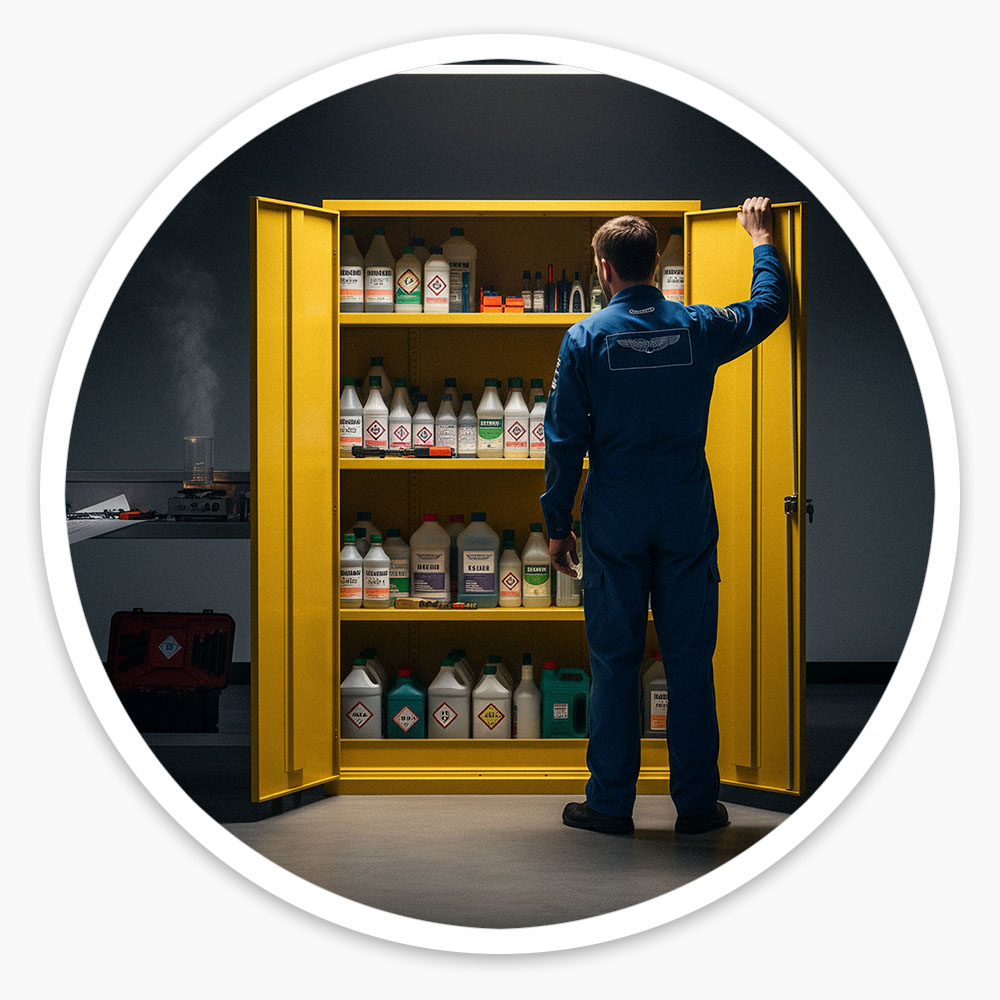 Flammable Goods Cupboard