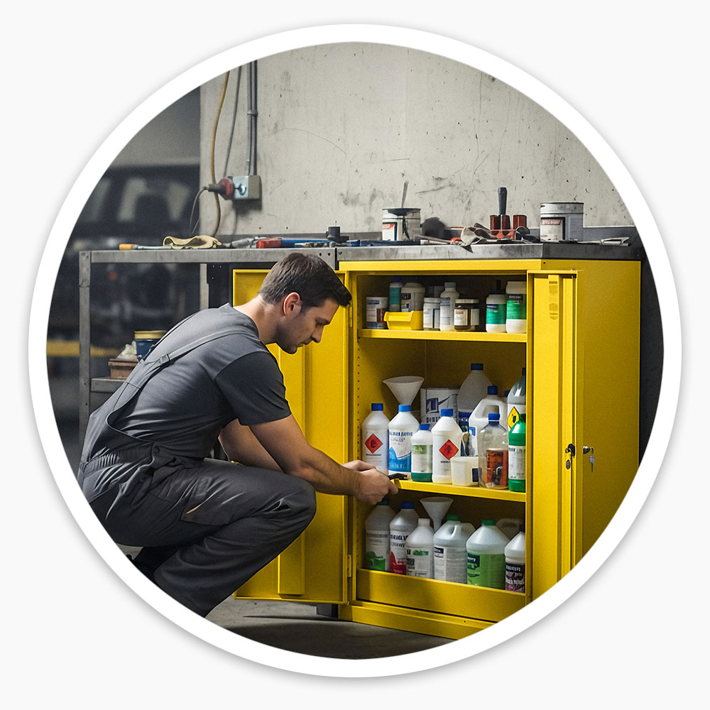 Flammable Goods Storage Cabinet