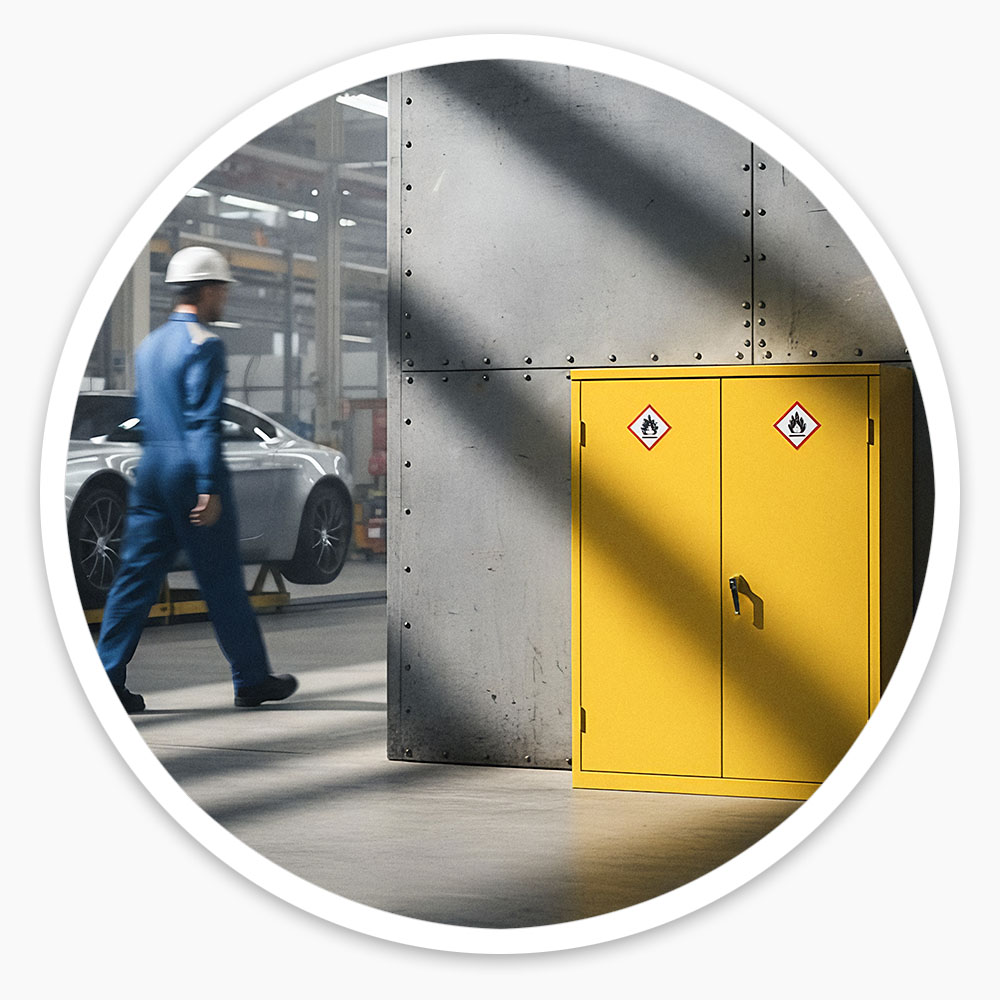 Flammable Goods Storage Cabinet