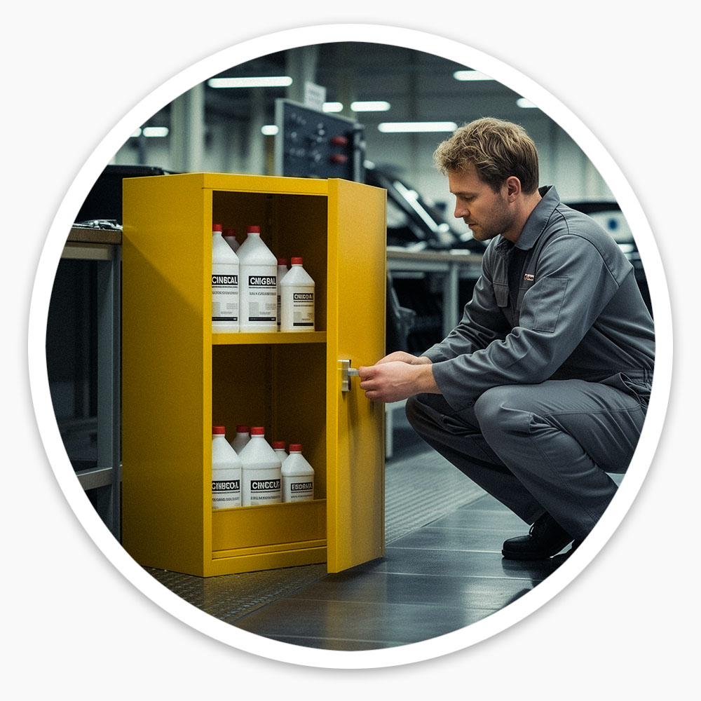 Flammable Liquid Storage Cupboard