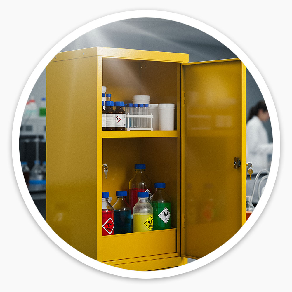 Flammable Liquid Storage Cupboard