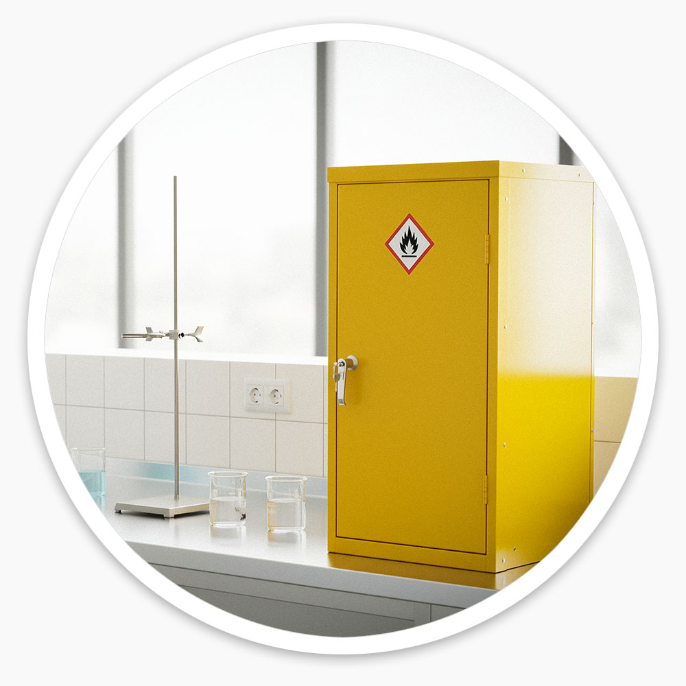 Flammable Liquid Storage Cupboard