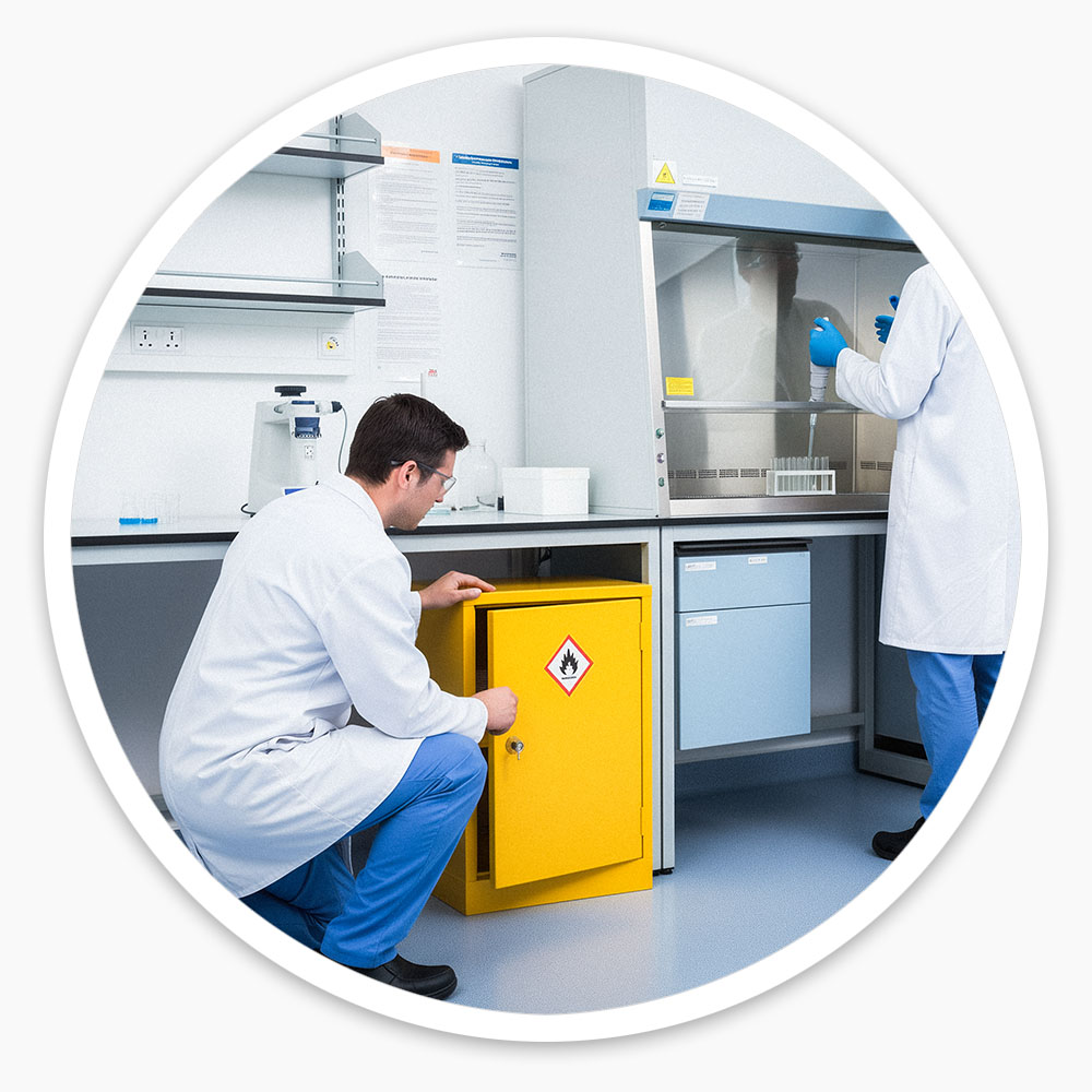 Flammable Material Storage Cabinet