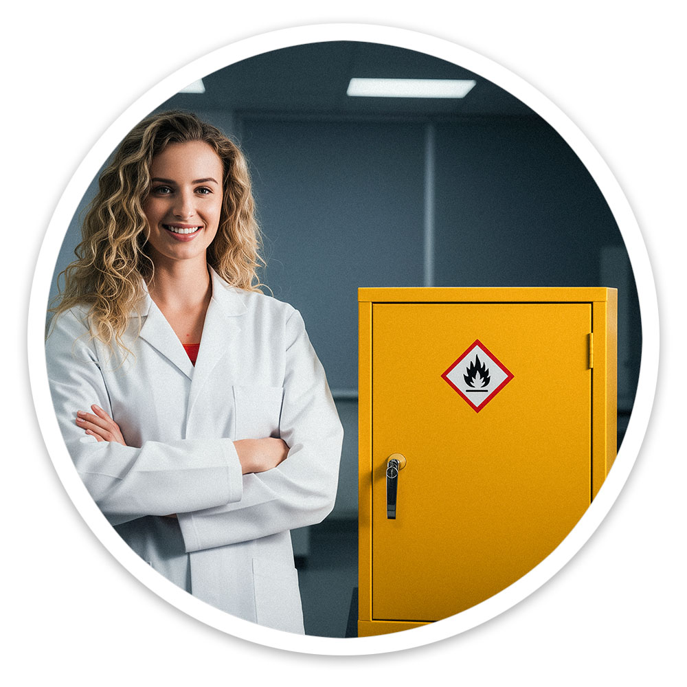 Flammable Material Storage Cabinet