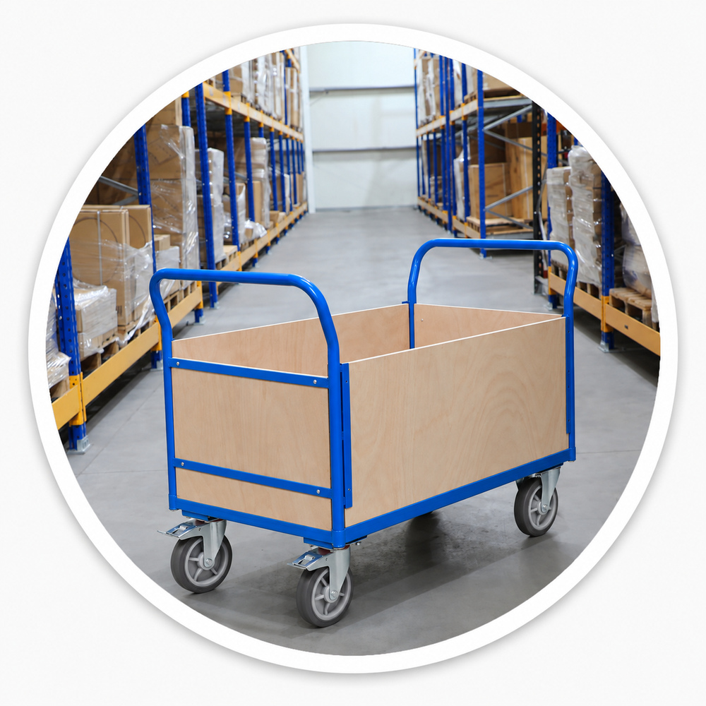 Flatbed Trolley with Sides