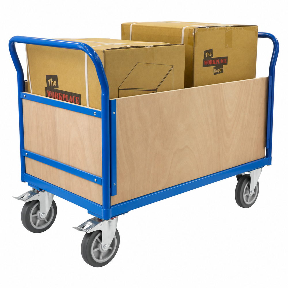Flatbed Trolley with Sides