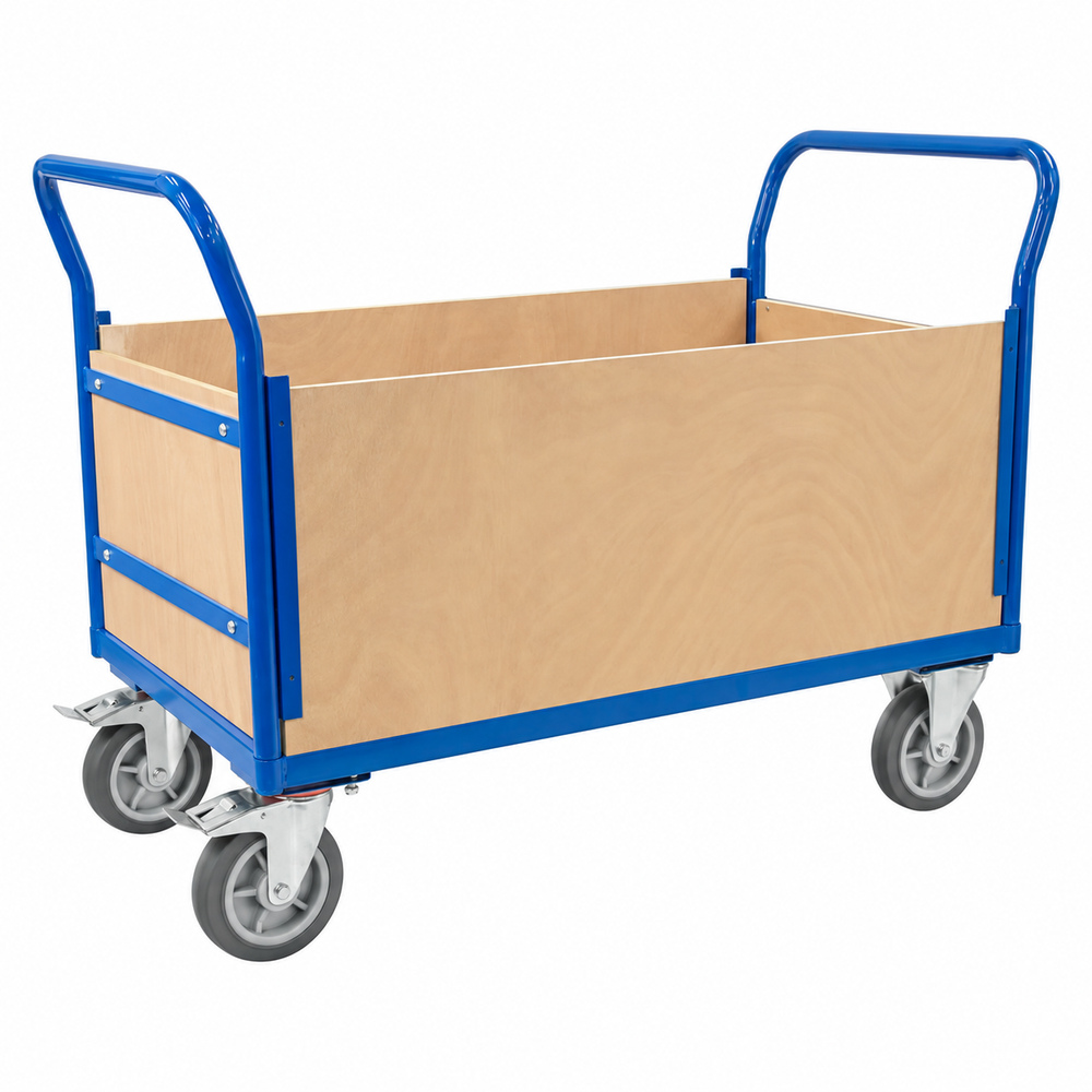 Flatbed Trolley with Sides