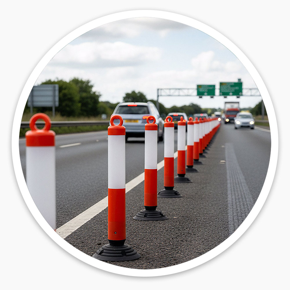 Flexible Traffic Posts