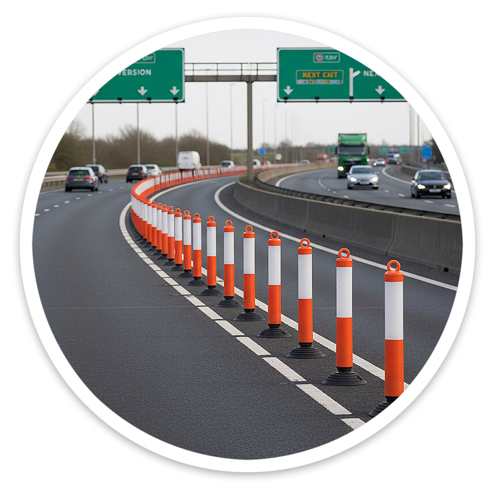 Flexible Traffic Posts