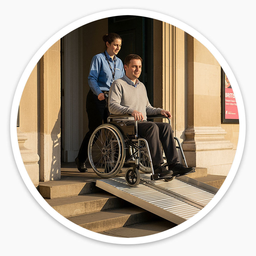 Foldable Wheelchair Ramp