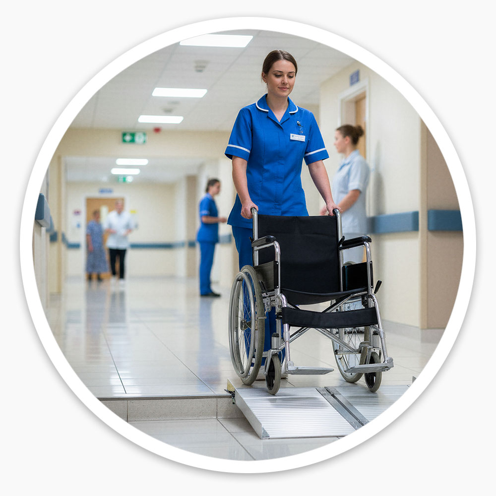 Foldable Wheelchair Ramp