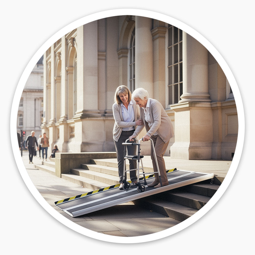 Folding Suitcase Ramp